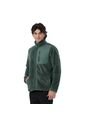 Buzo Para Hombre Marquez Sherpa Cuello Alto Verde de Totto