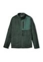 Buzo Para Hombre Marquez Sherpa Cuello Alto Verde de Totto