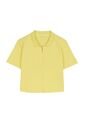 Camisa Polo Saba Para Mujer Amarilla de Totto