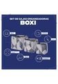 Juego De 3 Cajas Organizadoras En Tela Boxi. de Totto