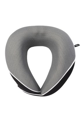 Almohada De Viaje Memory Foam Plane Negra