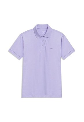 Camiseta Tipo Polo En Jersey Para Hombre Totto Morada Mkp