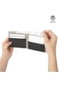 Billetera Hombre Nexus Grande Con RFID Blocker Beige de Totto