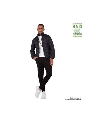 Chaqueta Para Hombre Ultralight Negra