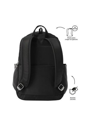 Morral Ejecutivo Porta PC 14" Adelaide 1 2.0 Negro Mujer