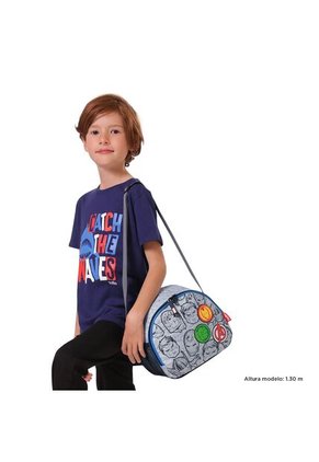 Lonchera Con Aislamiento Térmico Super Avengers Gris