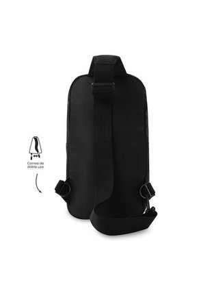 Bolso Manos Libres Porta Table 10" Crossover Tracer Pequeño Negro