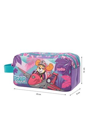 Cartuchera Escolar Para Niña Paw Patrol Morada