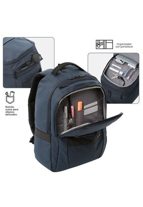 Morral Ejecutivo Porta PC16" Wivetto 2.0 Azul Unisex