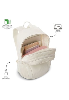 Morral Universitario Sprint Porta PC 14" Blanco Hombre