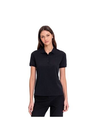 Camisa Polo Para Mujer Chechi Negra Totto