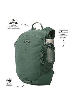 Morral Universitario Deportto Porta PC 14" Verde Hombre