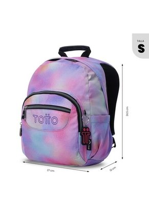 Morral Juvenil Tempera Glitter Pequeño Rosado