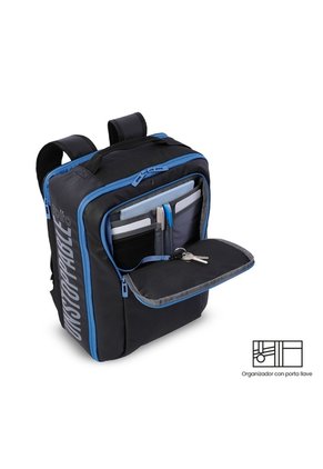 Morral De Viaje Pequeño Trama Negro