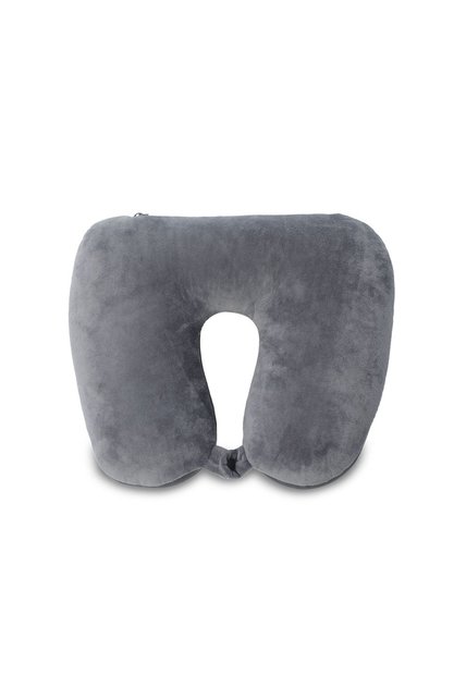 Almohada De Viaje Cojin 2 En 1 Cloud Color Gris