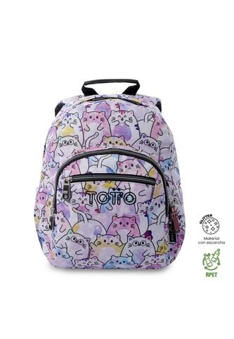 Morral Juvenil Tempera Glitter Pequeño Rosado Totto