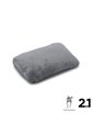 Almohada De Viaje Cojin 2 En 1 Cloud Color Gris de Totto