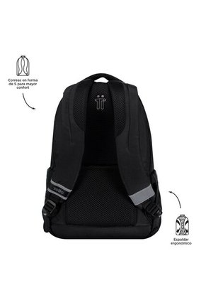 Morral Universitario Porta PC Y Tablet 14" Misisipi Negro Unisex