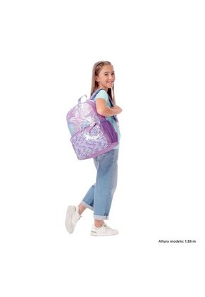 Morral Para Niña Sireny Mediano Morado