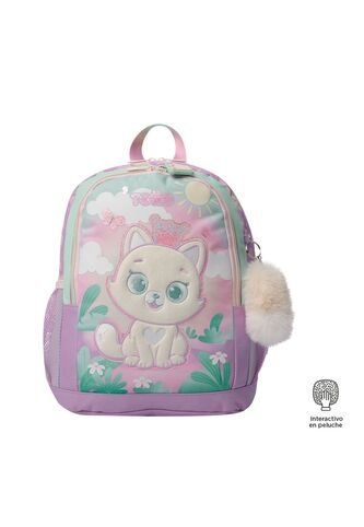Morral Para Niña Queen Cat Mediano Rosado Totto