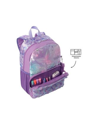 Morral Para Niña Sireny Mediano Morado