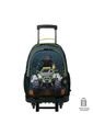 Morral Con Ruedas Niño Monster Race Grande Negro de Totto