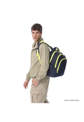 Morral Universitario Porta PC 15.4" Luciano 2.0 Azul Hombre