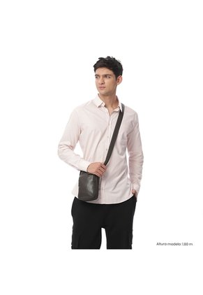 Bolso Para Hombre Indi Tipo Crossbody Pequeño Café