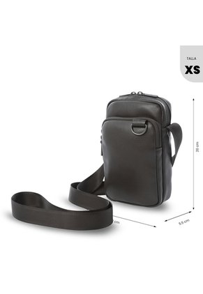 Bolso Para Hombre Indi Tipo Crossbody Pequeño Café
