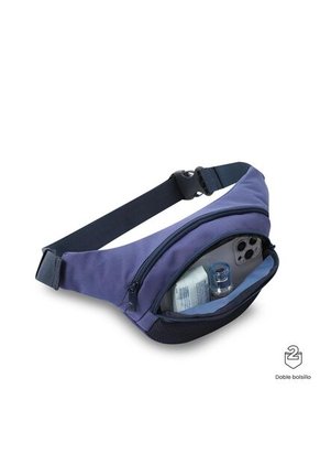 Riñonera Unisex Meshout Mediana Color Azul