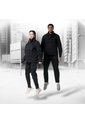 Chaqueta Unisex Trek Negra Tipo Pullover de Totto