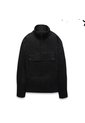 Chaqueta Unisex Trek Negra Tipo Pullover de Totto