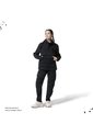 Chaqueta Unisex Trek Negra Tipo Pullover de Totto