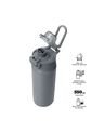 Botilito Térmico Jet 550 Ml Gris de Totto