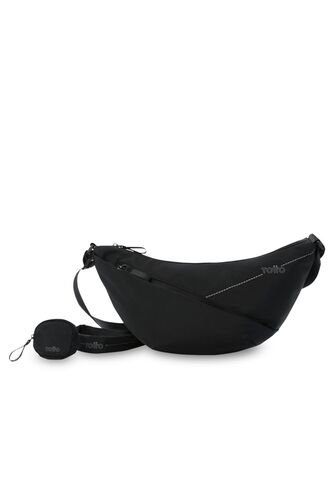 Bolso Para Mujer Suzuka Tipo Crossbody Pequeño Negro Totto