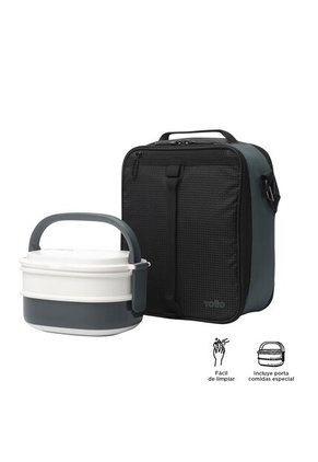 Lonchera Ejecutiva Dual 3 Térmica Negra