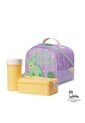 Lonchera Térmica Para Niña Kacty Mediano Morada de Totto