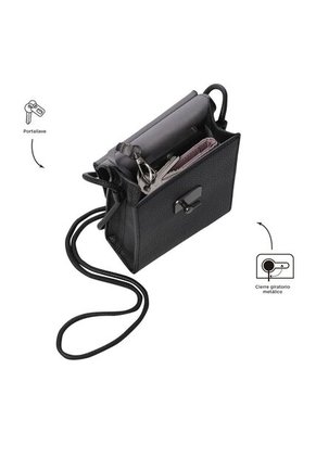 Bolso Para Mujer Smooth Crossbody Pequeño Negro