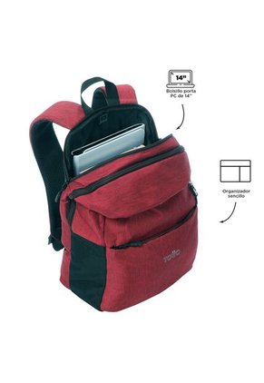 Morral Juvenil Spiderman Red Grande Rojo