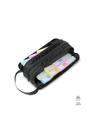 Cartuchera Multiuso Trik 5 Grande Gris