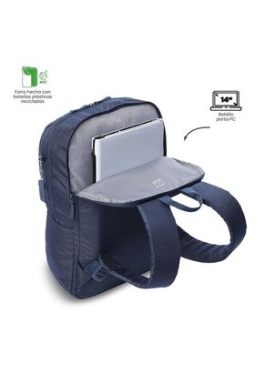 Morral Universitario Porta PC 14" Cloud Azul Unisex