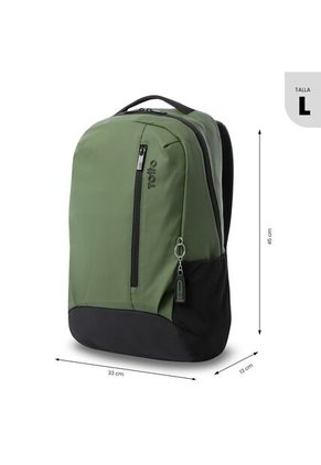 Morral Universitario Porta PC 16" Detroit Verde Hombre