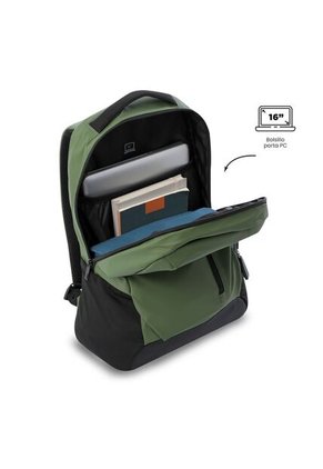 Morral Universitario Porta PC 16" Detroit Verde Hombre