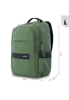 Morral Ejecutivo Porta PC 16" Wivetto 2.0 Verde Hombre