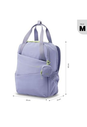 Morral Universitario Porta PC 15.4" Suzuka Morado Mujer