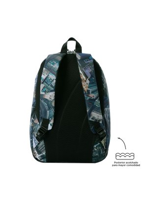 Morral Universitario Porta PC 14" Tocax Negro Hombre