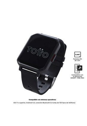 Reloj Inteligente Smart F12 Pro 6 Unisex Negro