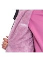 Chaqueta Para Niña Boa Acolchada Doble Faz Negra de Totto
