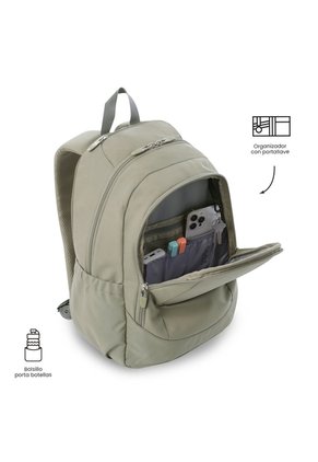 Morral Universitario Porta PC 14" Goctal 2.0 Beige Unisex
