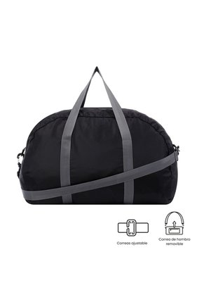 Tula Maleta Plegable Branel Liviana Grande Negra